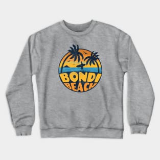 Bondi Beach Vintage Distressed Crewneck Sweatshirt